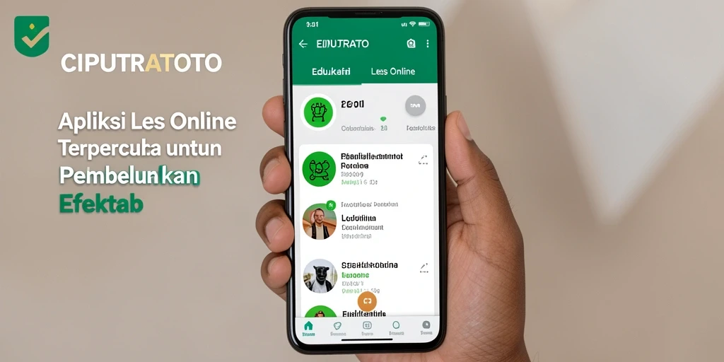 Antarmuka pengguna CIPUTRATOTO yang intuitif dan interaktif.