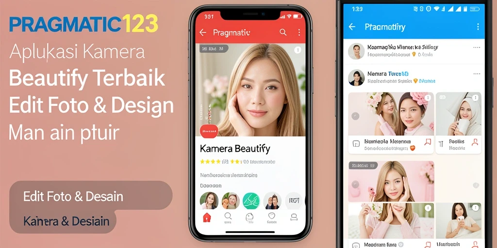 Antarmuka PRAGMATIC123 yang menarik dan mudah digunakan untuk pengeditan foto.